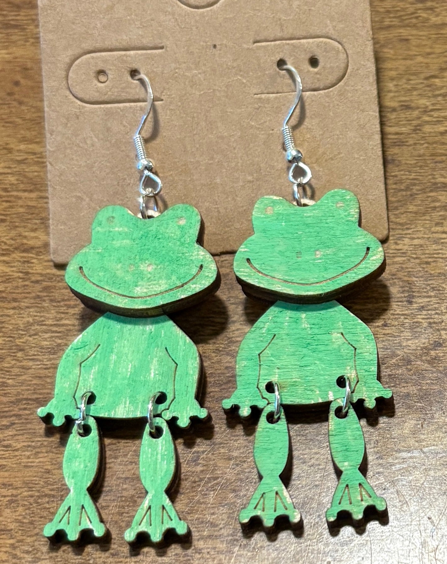 Frog Dangle Earrings