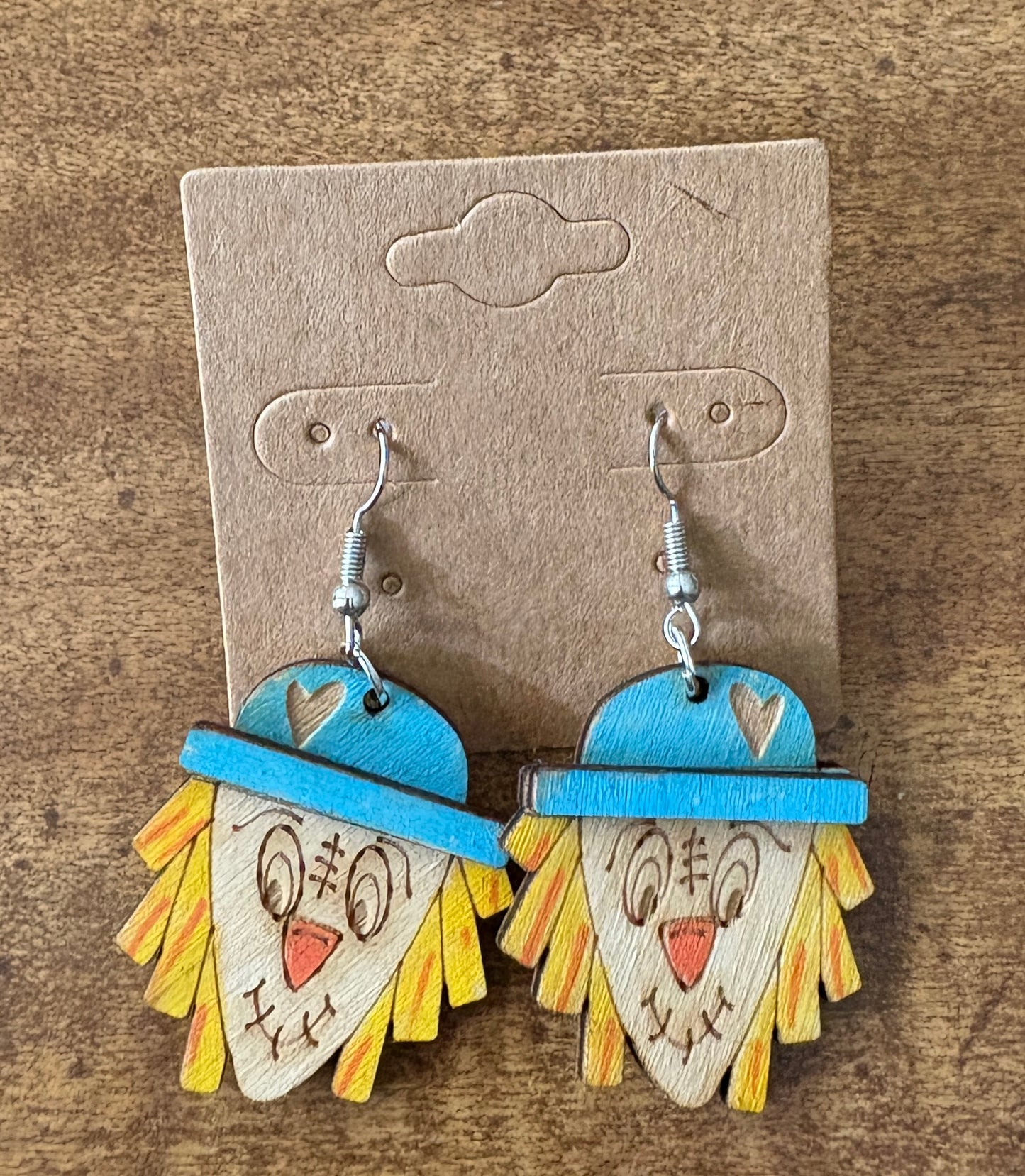 Scarecrow Fall Dangle Earrings