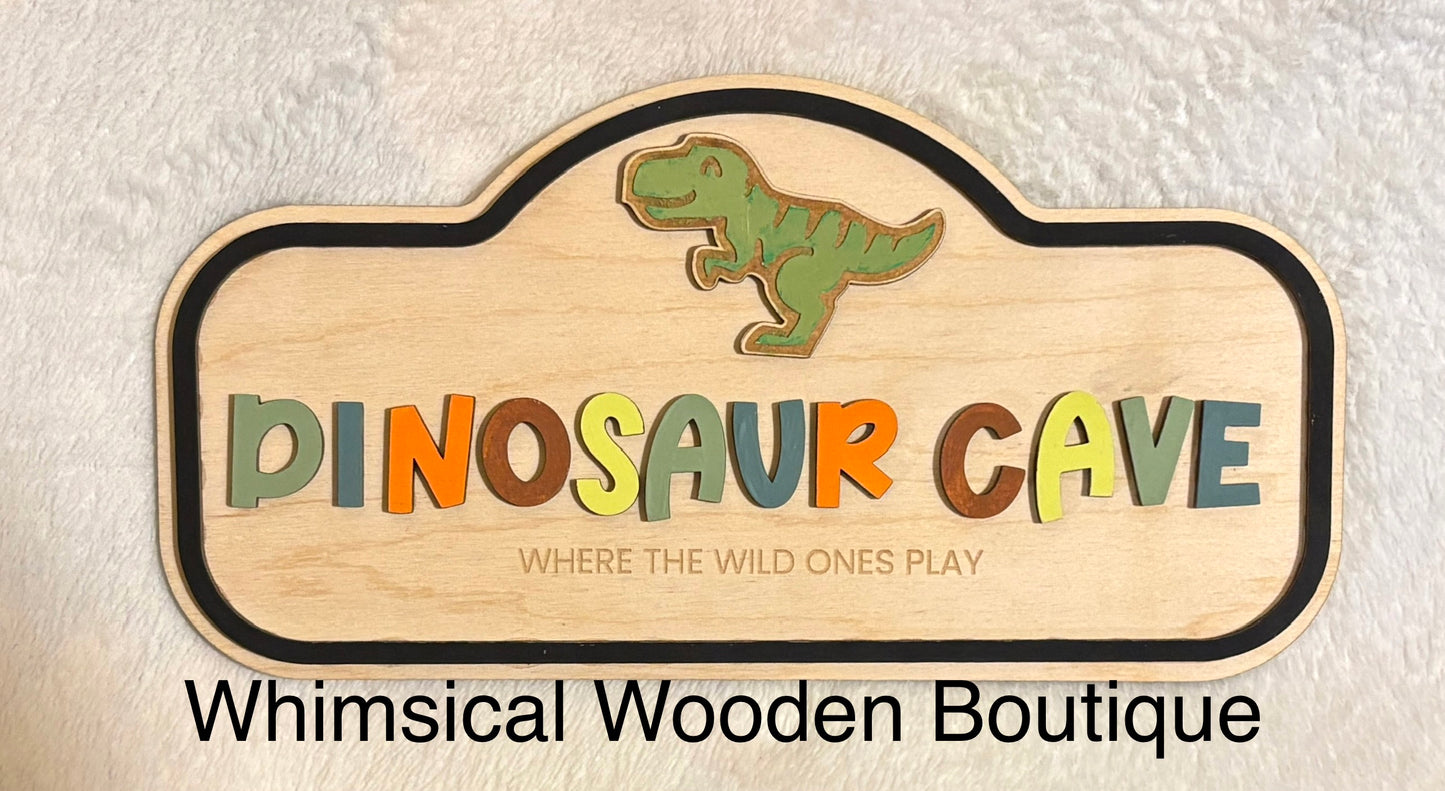 Pretend Play Signs
