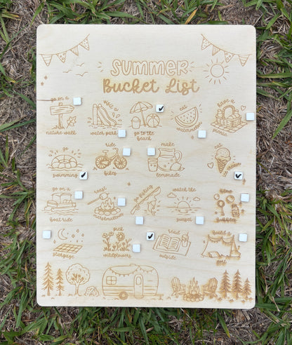 Summer Bucket List