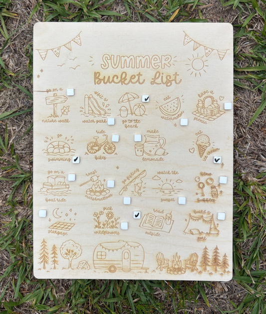 Summer Bucket List