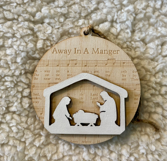 Nativity Song Ornament