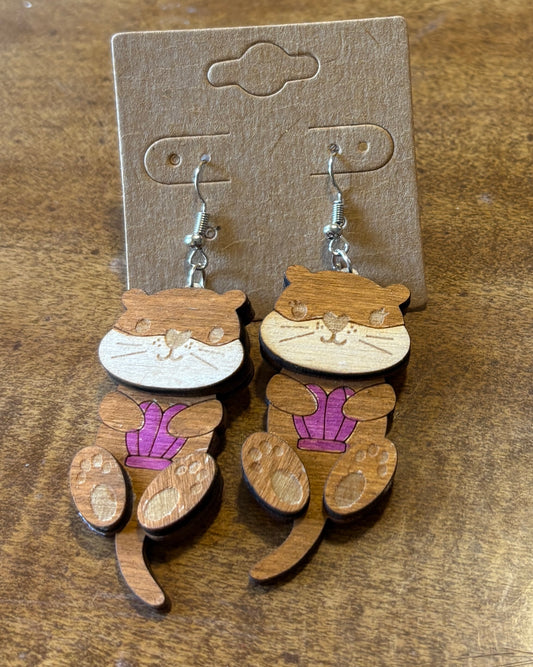 Otter Stud Dangles