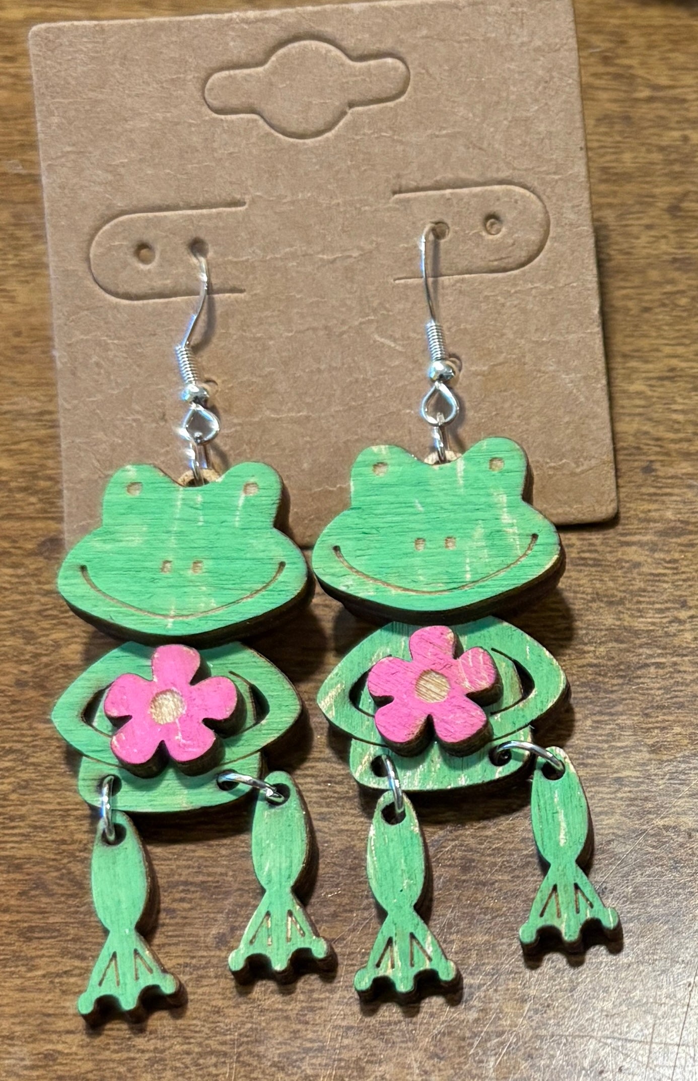 Frog Dangle Earrings