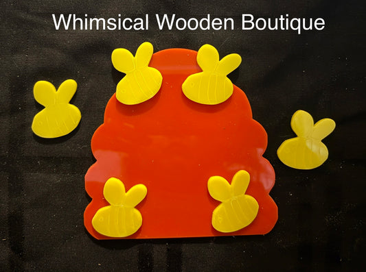 Dry Erasable Beehive Acrylic Set