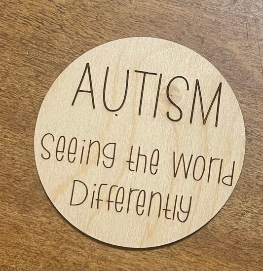 Autism Seeing Differently Magnet