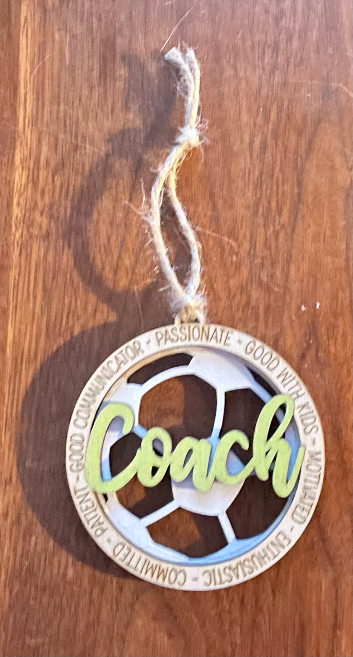 Coach Ornament