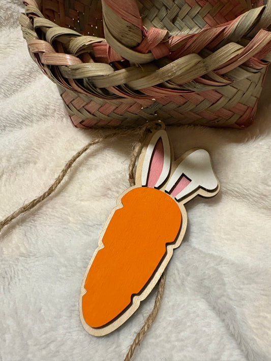 Easter Basket Tag Carrot