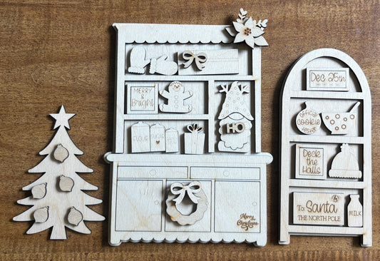 Christmas Hutch DIY Kit