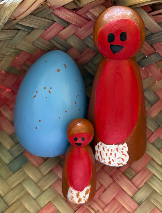 Robin Peg Doll Set