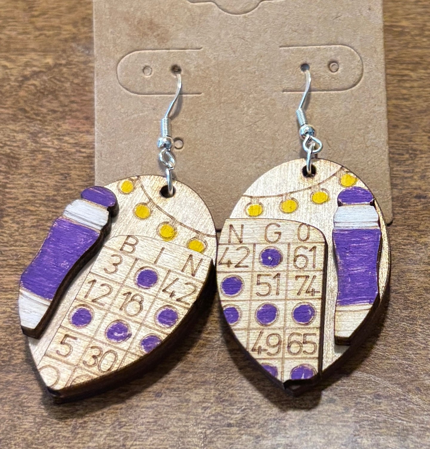 Bingo Dangle Earrings