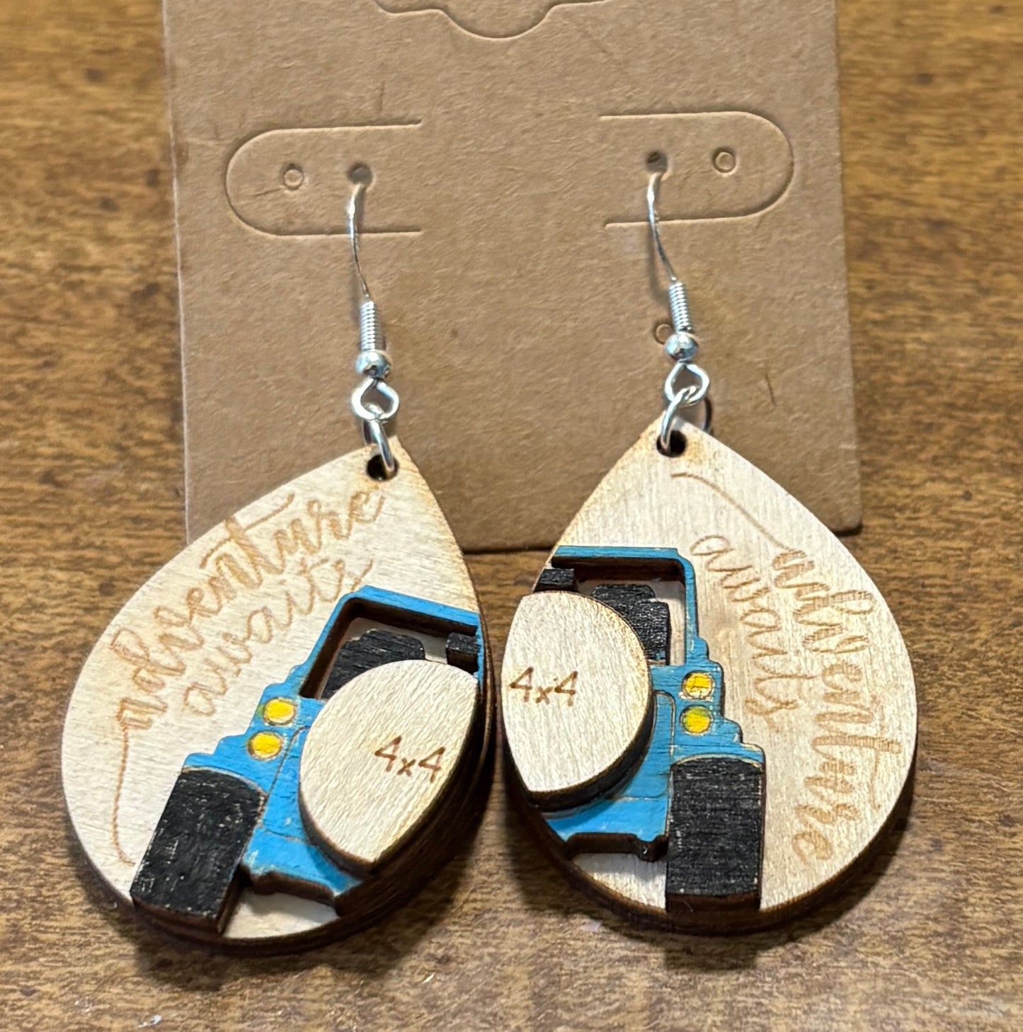 Adventure Awaits 4x4 Dangle Earrings