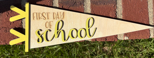 Back to School Flag
