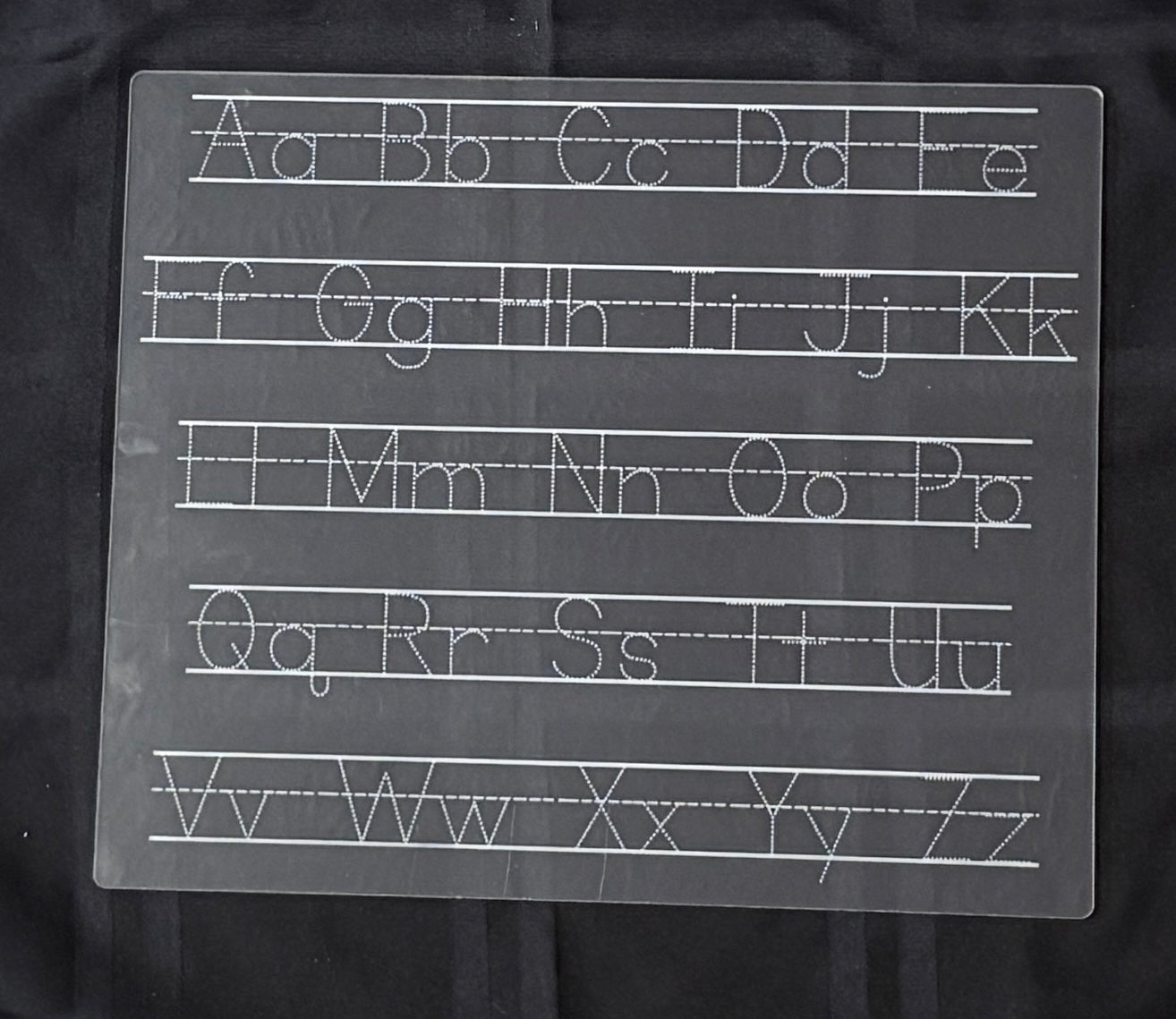 Acrylic Dry Erase Educational Boards