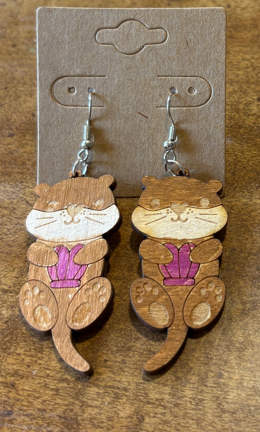Otter Stud Dangles