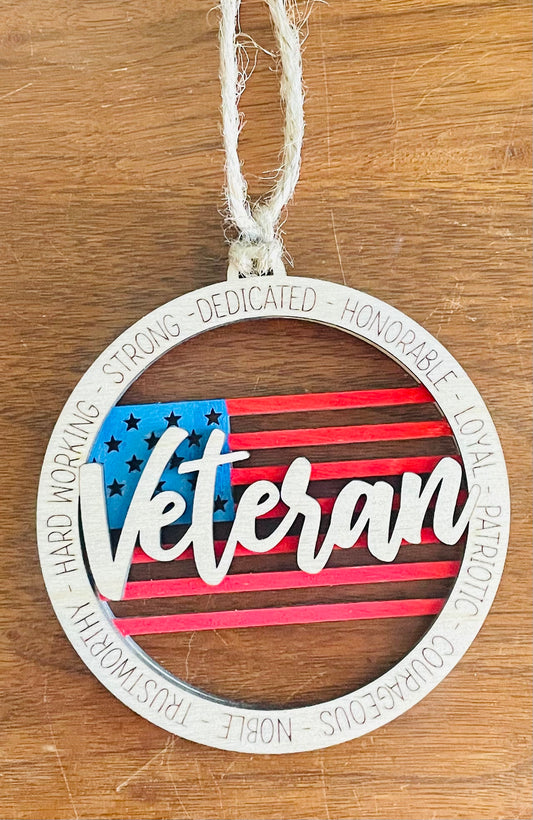 Veteran Ornament