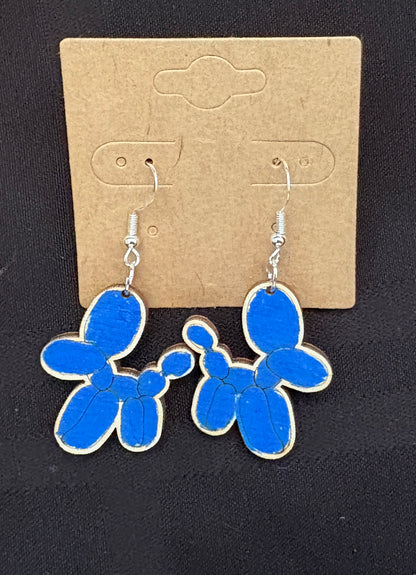 Balloon Animal Dangle Earrings