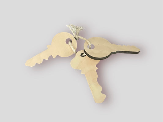 Wood Toy Keys