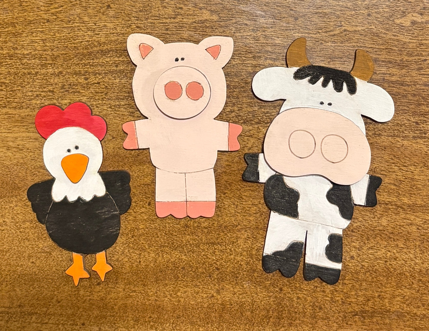 Barnyard Animal Magnet Set