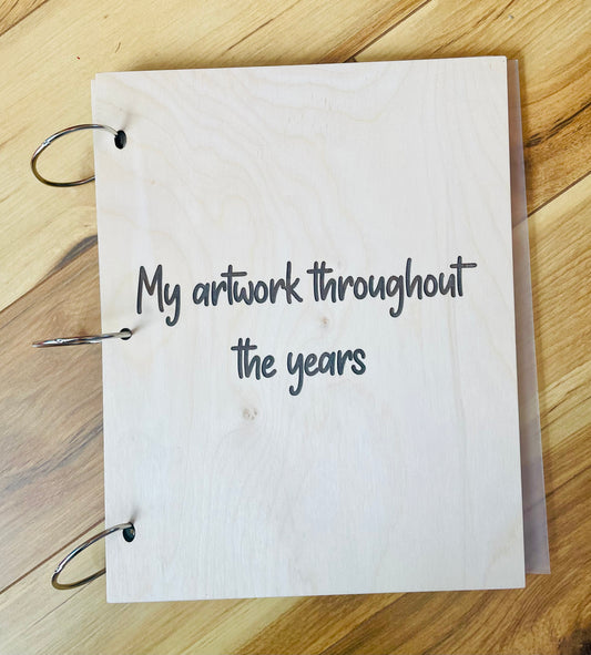 Wood Art Binder