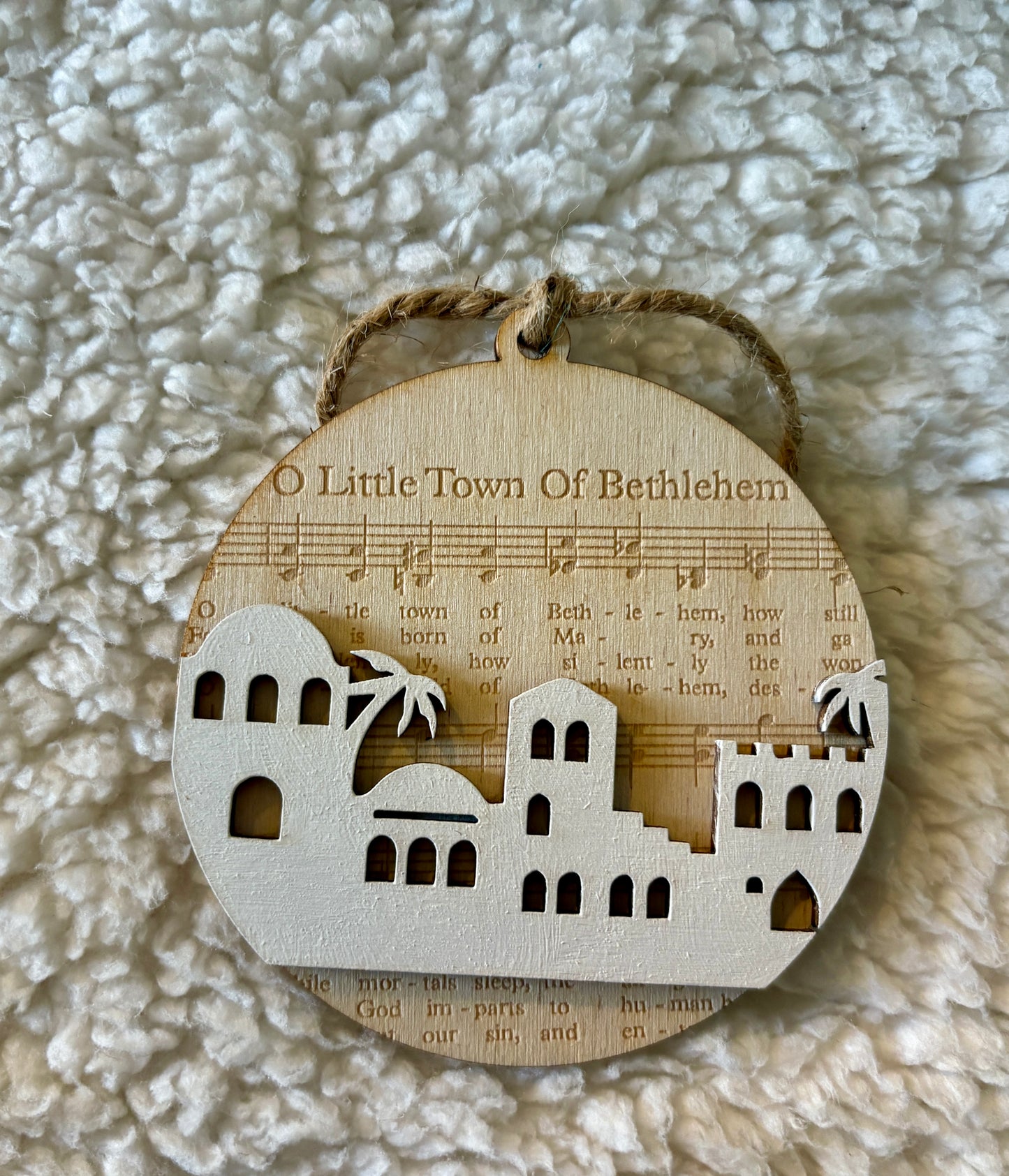 Nativity Song Ornament