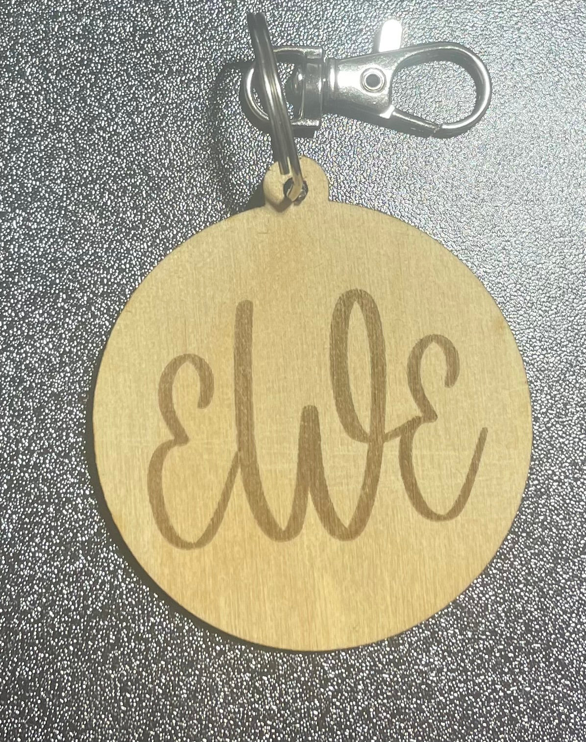 Monogram Keychain