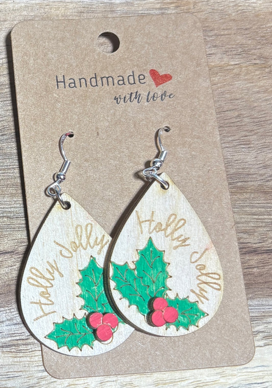 Holly Jolly Dangle Earrings