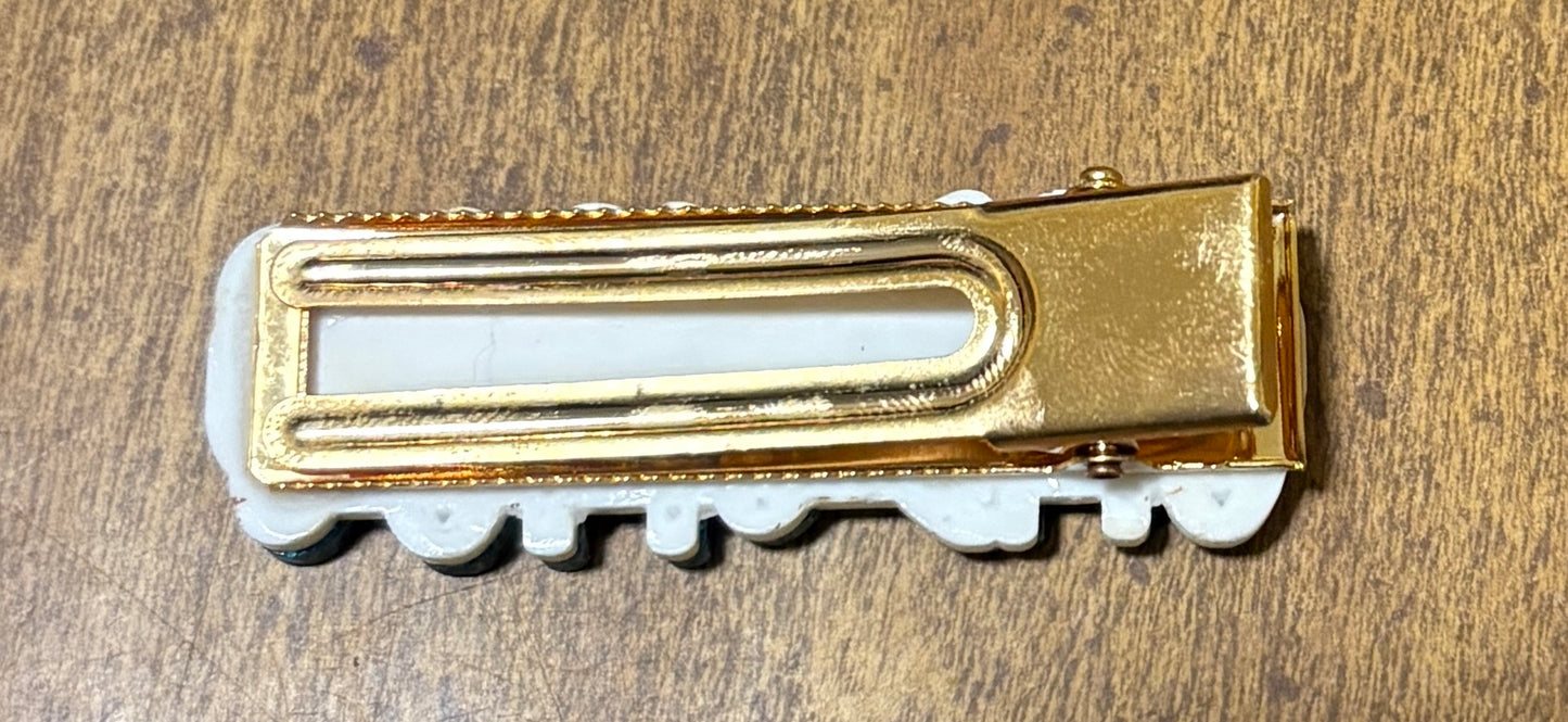 Acrylic Name Hair Clip