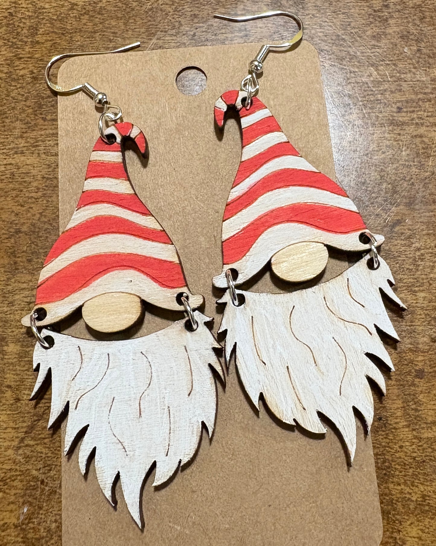 Christmas Gnome Dangle Earrings