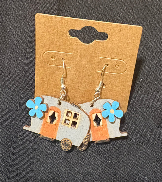 Camper Dangle Earrings