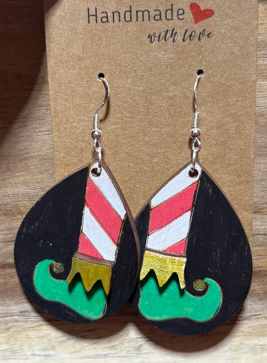 Elf Legs Dangle Earrings