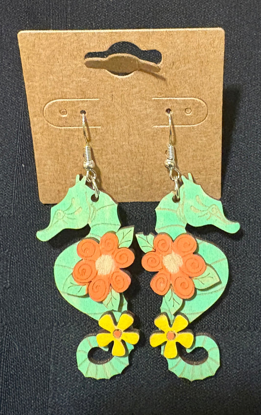 Seahorse Dangle Earrings