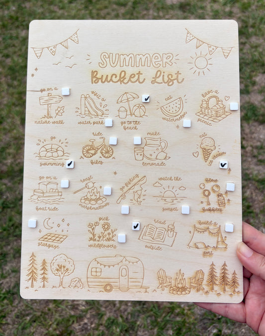 Summer Bucket List