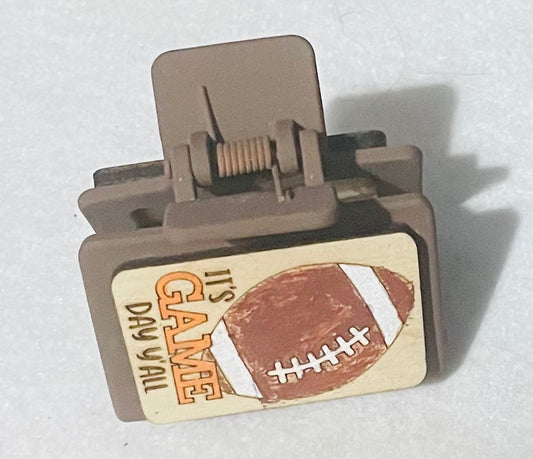 2” Claw Clip Football