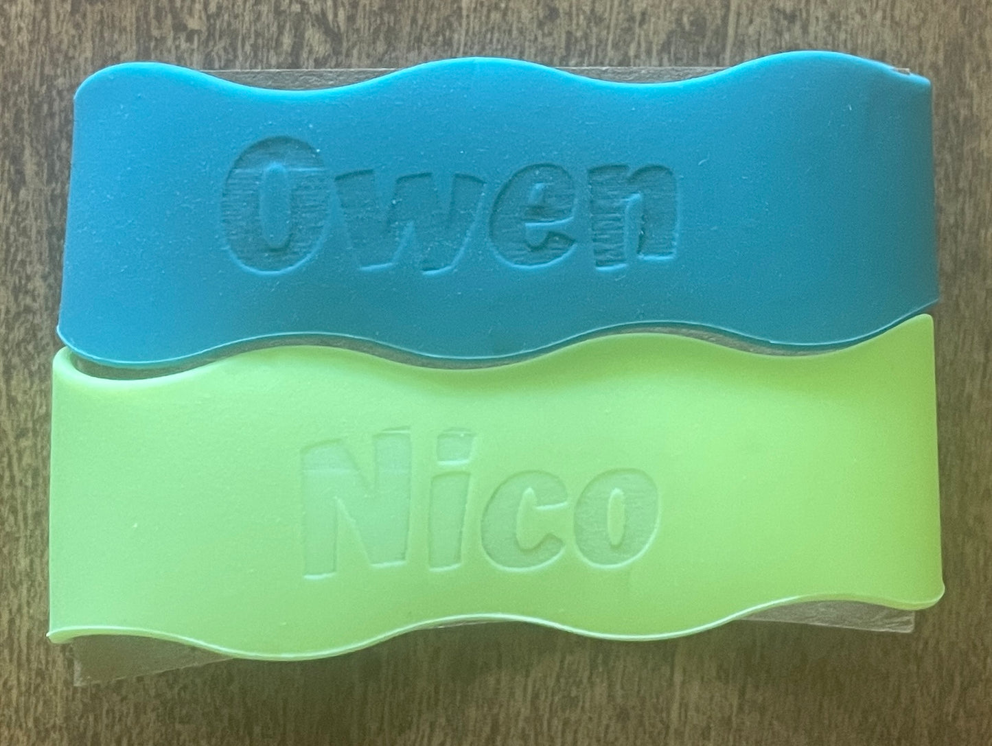 Engraved Silicone Bottle Bands