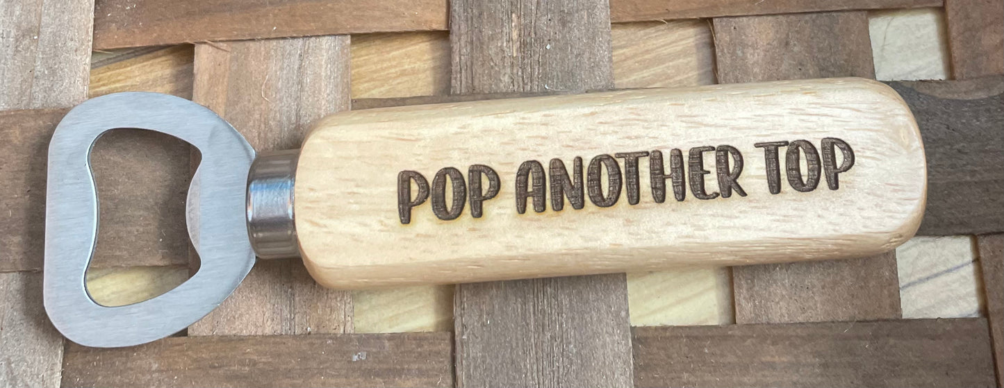 Laser Engraved Bottle Opener