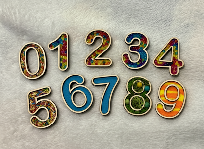 Alphabet and Number Small Sensory Trays