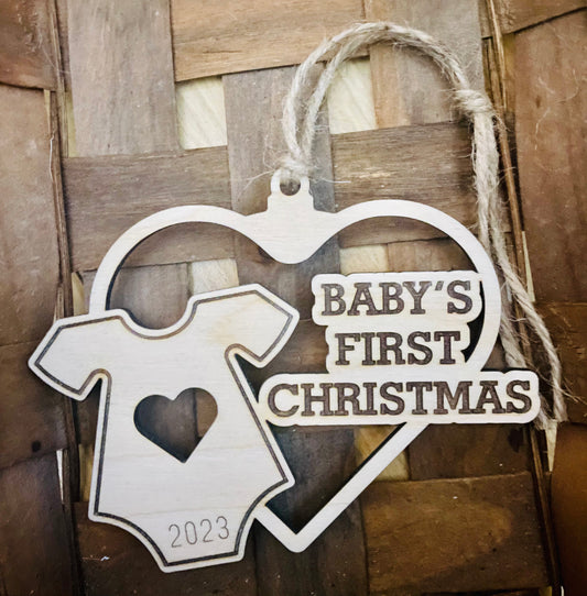 Baby’s First Christmas Ornament