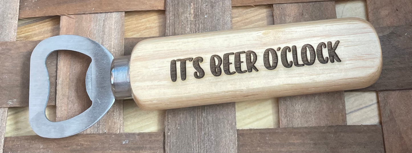 Laser Engraved Bottle Opener