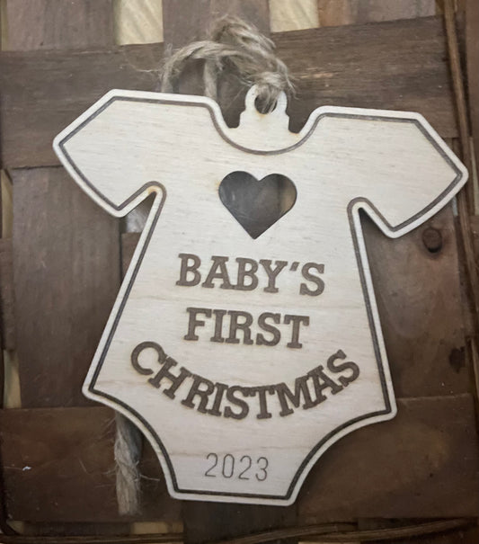 Baby’s First Christmas Ornament