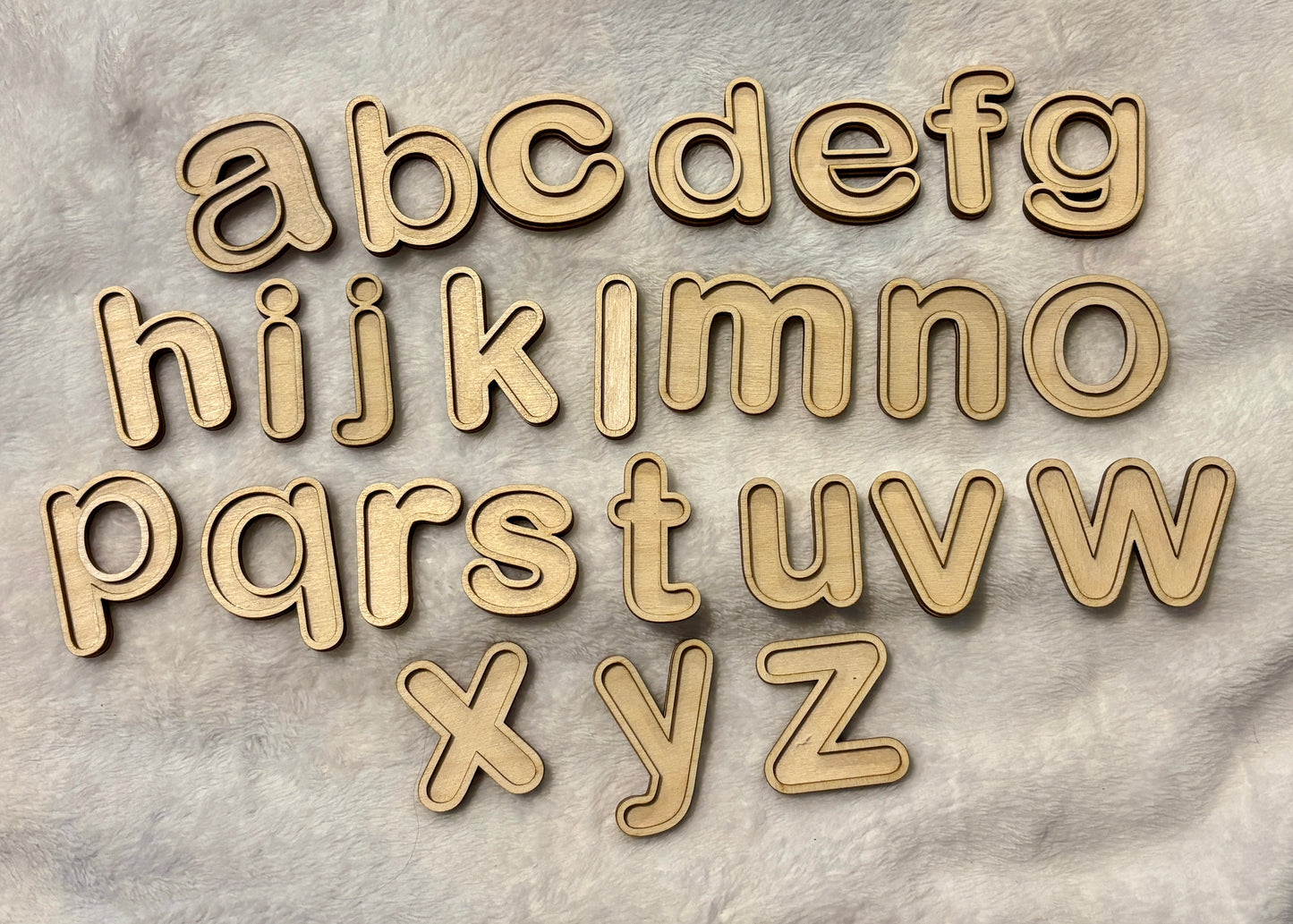 Alphabet and Number Small Sensory Trays