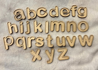 Alphabet and Number Small Sensory Trays