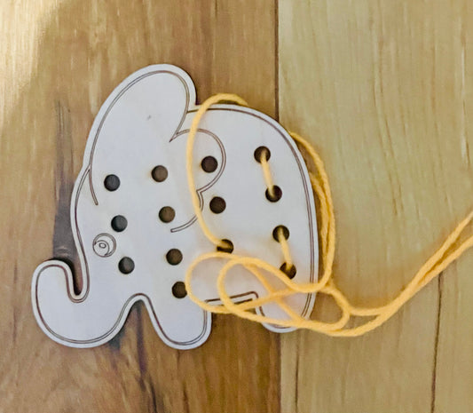 Elephant Lacing Toy