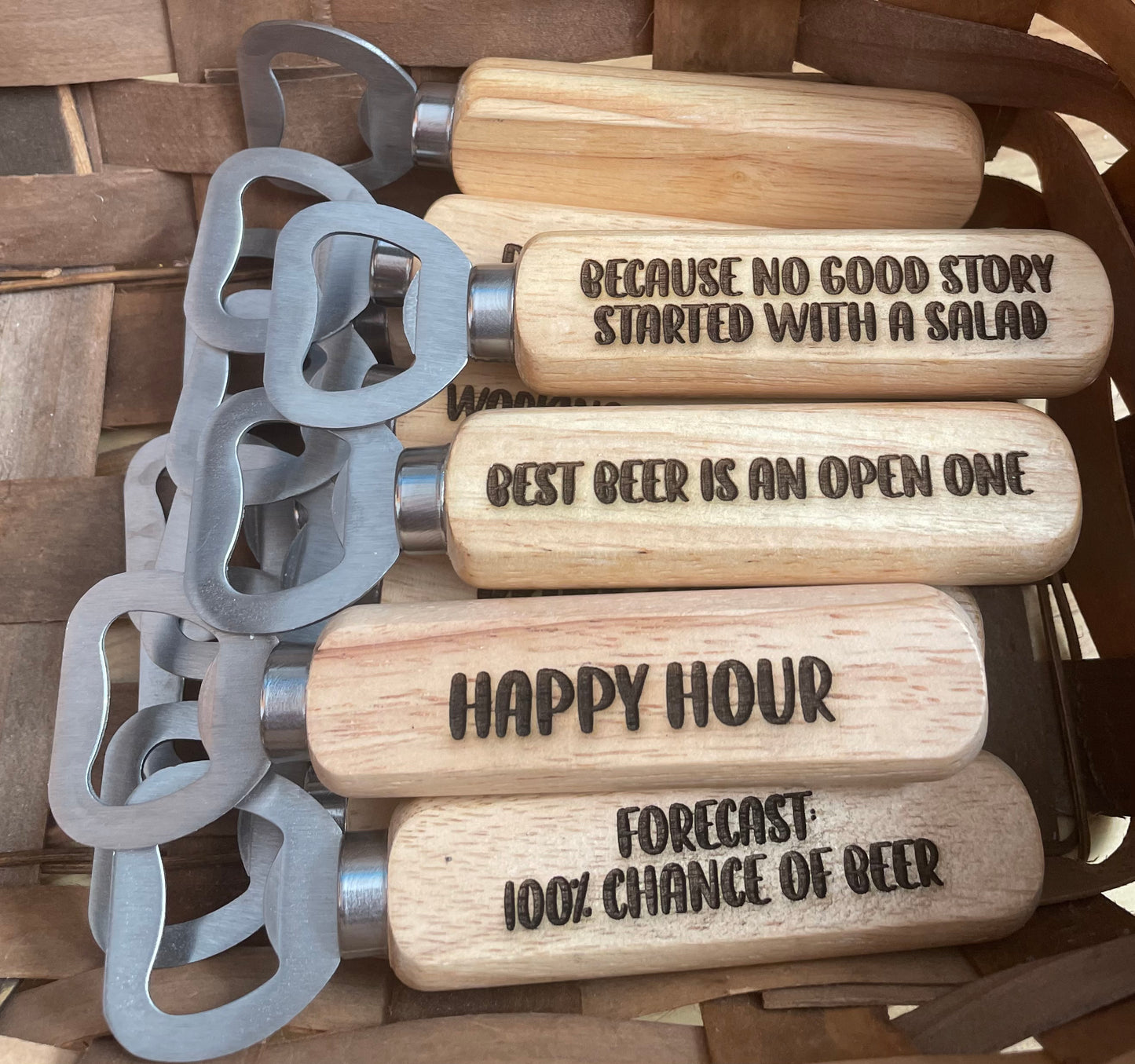 Laser Engraved Bottle Opener