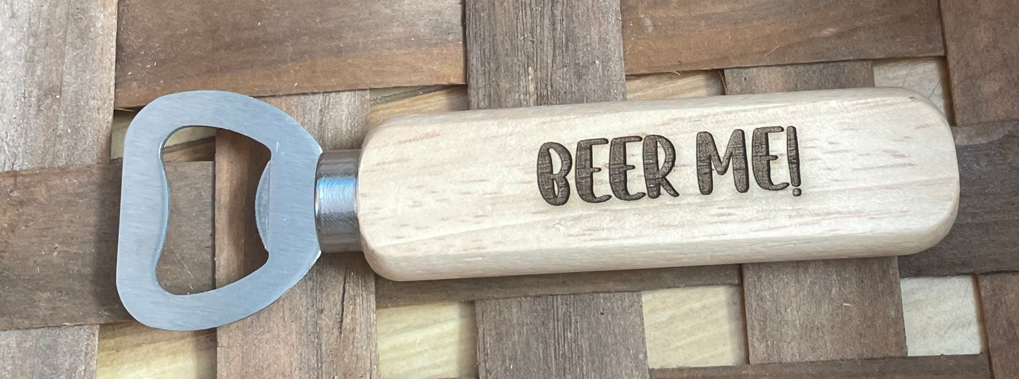 Laser Engraved Bottle Opener