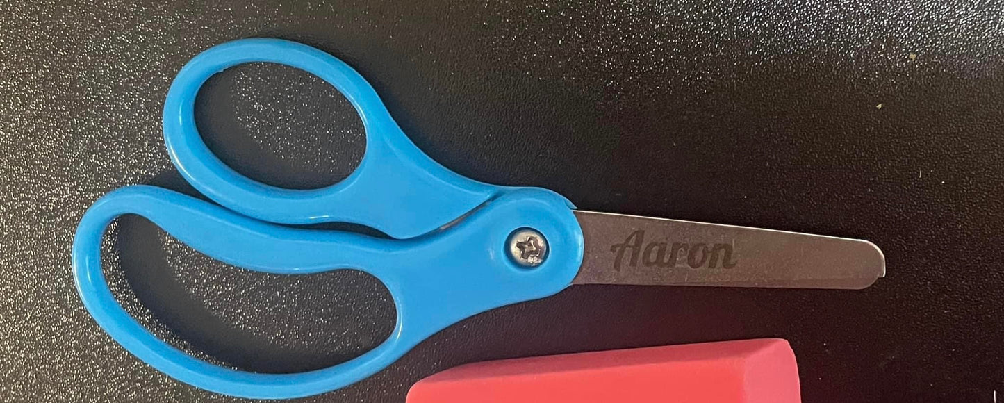 Engraved Scissors