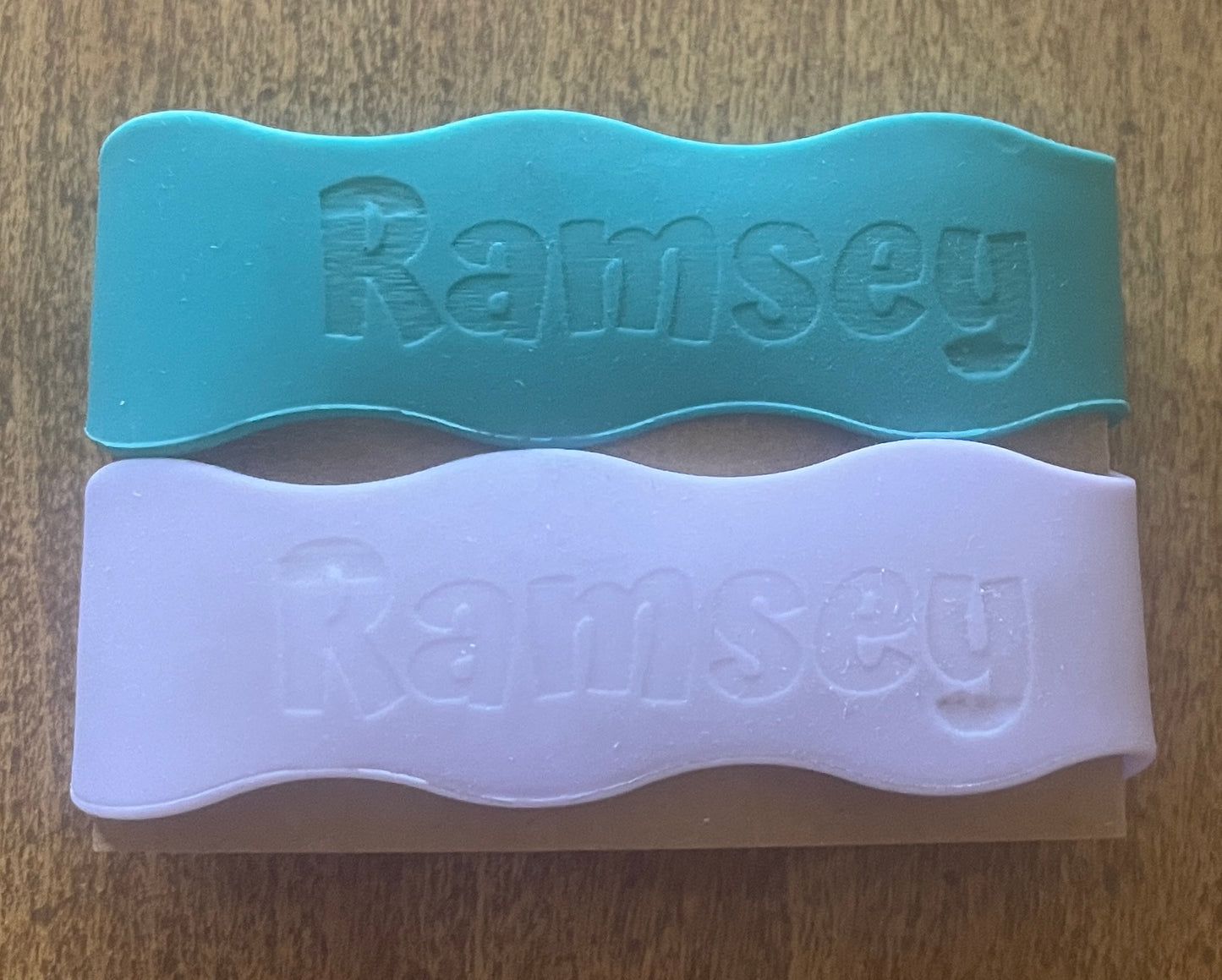 Engraved Silicone Bottle Bands