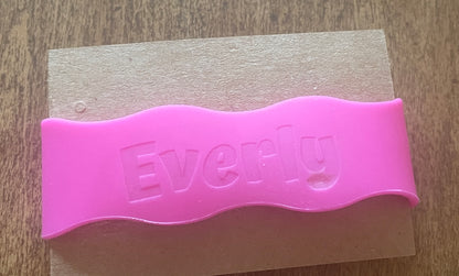 Engraved Silicone Bottle Bands