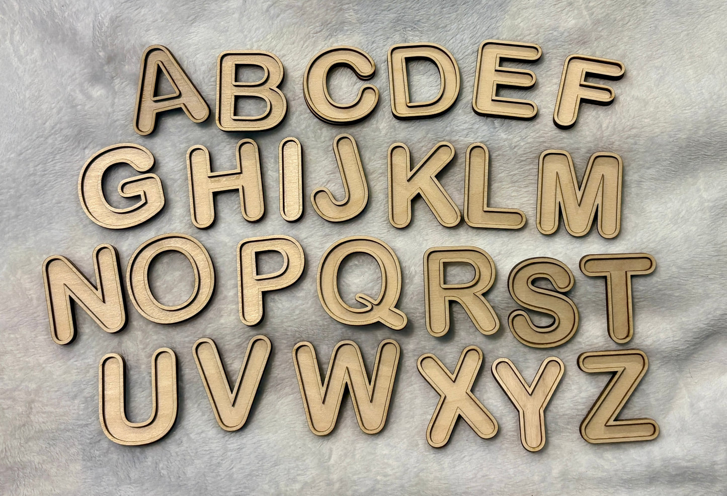 Alphabet and Number Small Sensory Trays