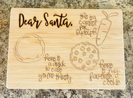 Small Santa Tray